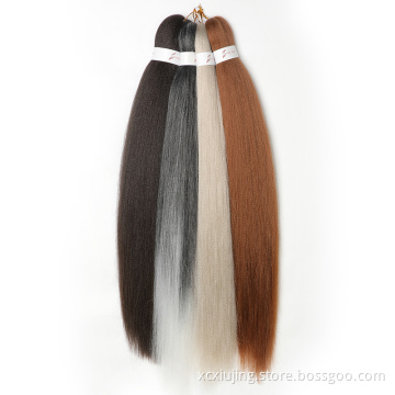 REINE Hot selling 100% Japanese Yaki braiding hair wholesale pre-stretched quality synthetic  EZ braid